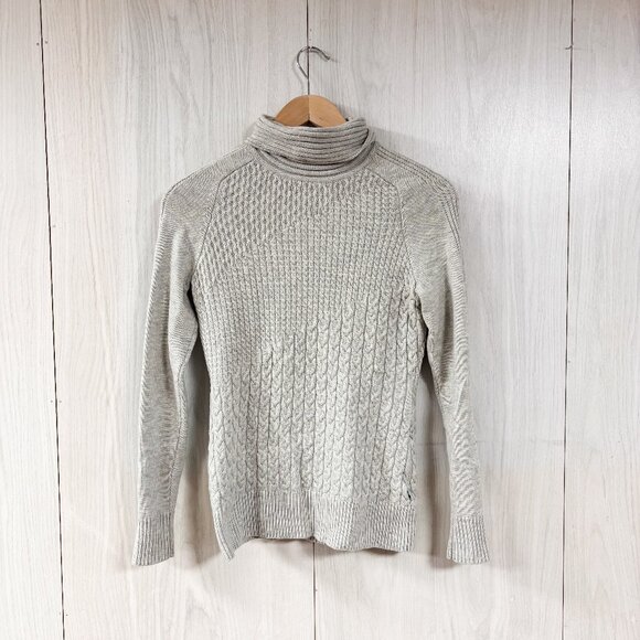 Smartwool Dacono Ski Wool Blend Sweater in Light Grey - Picture 1 of 8